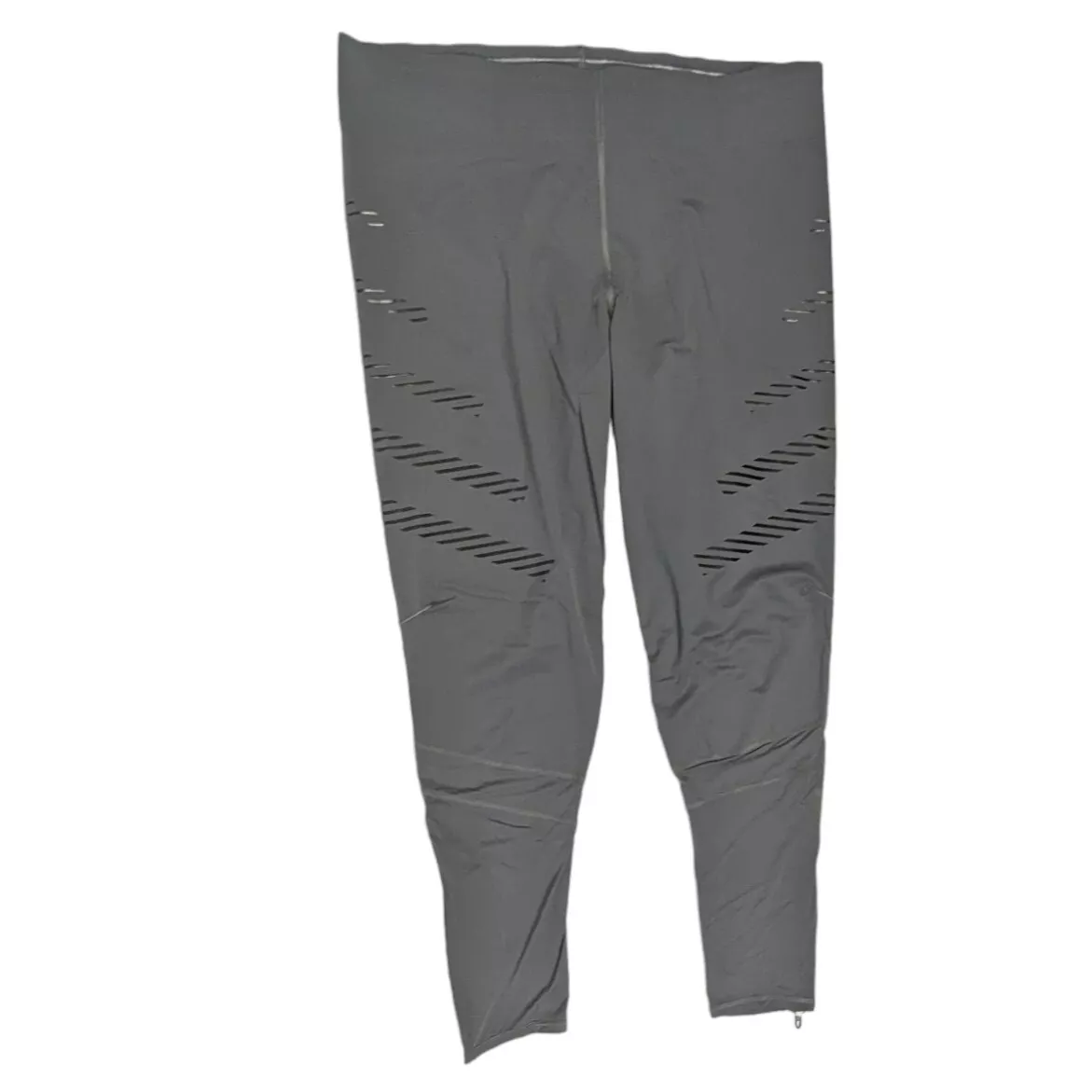 Adidas ADIZERO PARLEY Running Grey Leggings Active Yoga Pants