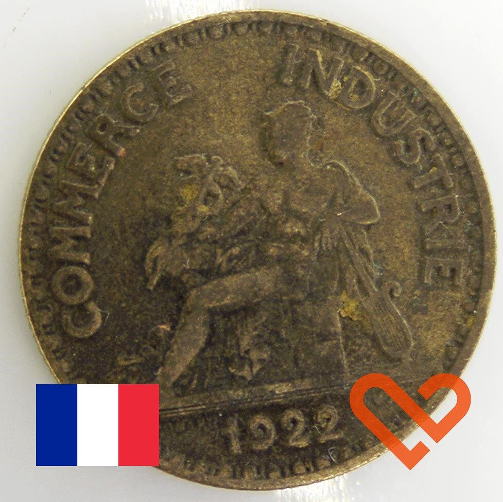 Chambers of Commerce 2 Francs Bronze F 1922 France Coin [EN] eBay
