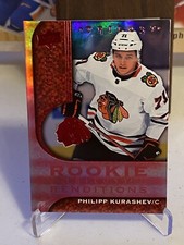 Philipp Kurashev 2020-21 Upper Deck Trilogy Rookie Renditions Red Parallel /799