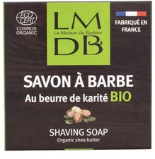 *Lot de 2* Savon à barbe au beurre de karité Bio La maison du barbier