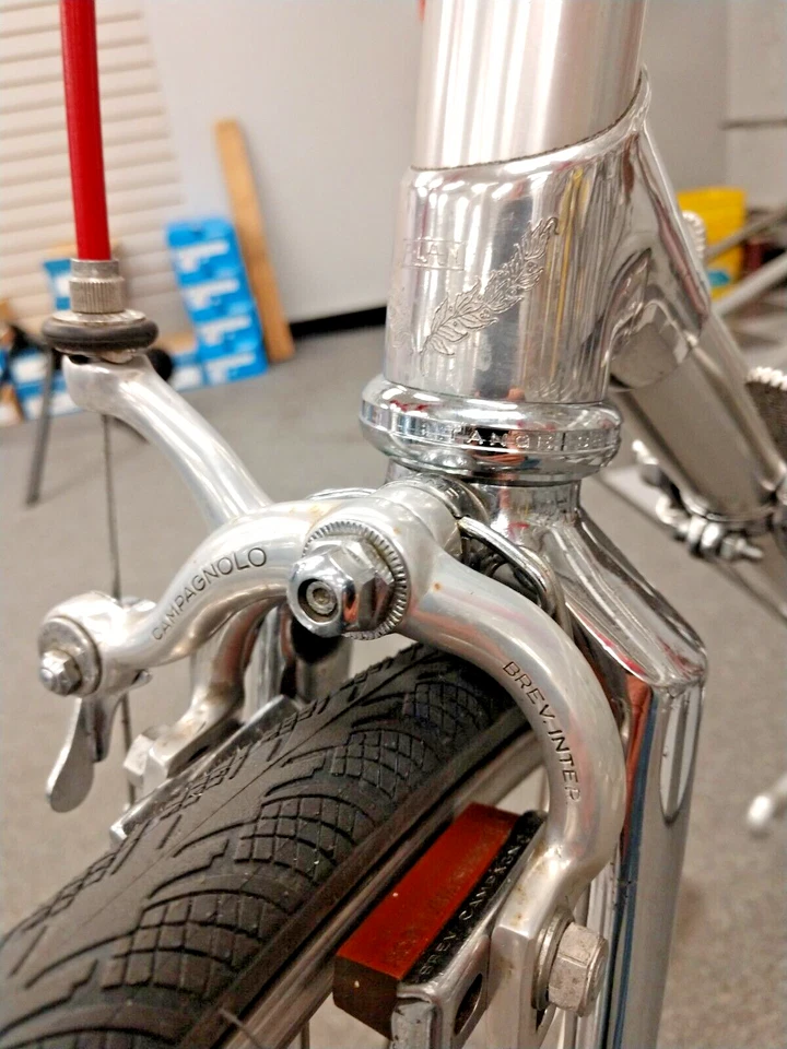 62cm Vintage Alan Bicycle w/Mostly Campagnolo Nuovo Record Parts Eroica - Image 2 of 4