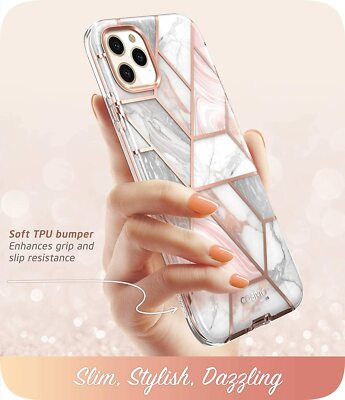 For iPhone 11 Pro Max 6.5'' i-Blason Cosmo Fexible Soft Backing Case Screen Cover