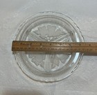 Vintage Imperial Glass Intaglio Fruit Pear 3 Divided  Relish /Candy Dish — photo 2