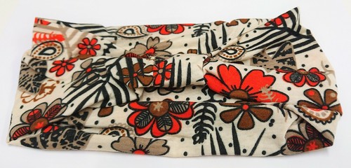 Women Wide Yoga Headband Stretch Hairband Elastic Floral Plain Head Wrap Turban - Picture 23 of 89