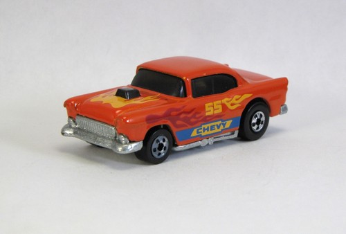 Cambiador Hot Wheels '55 Chevy Bel Air Color Racer Vintage escala 1/64 J - Imagen 2 de 9