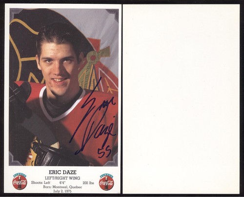 CHICAGO BLACK HAWKS AUTOGRAPH JERSEY NHL HOCKEY CARD SEE LIST - Picture 27 of 51
