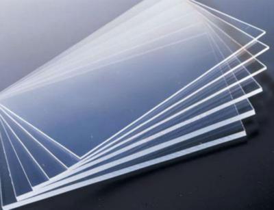 2pcs Clear Acrylic Sheets Transparent PMMA Panels 200mm * 200mm * 4mm