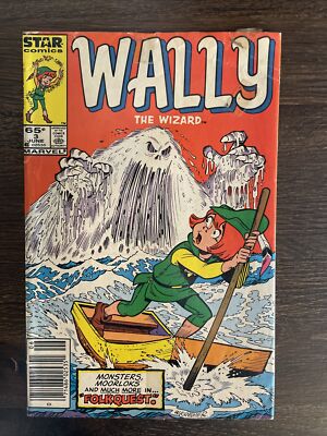WALLY The WIZARD #3 1985 Marvel/Star Newsstand