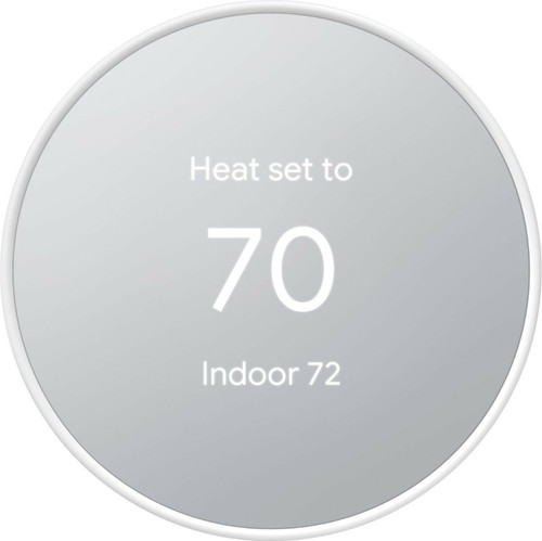 Google Nest Mini Smart Programmable Wifi Thermostat SNOW CHARCOAL SAND FOG - Picture 9 of 21