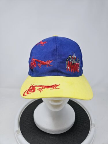 Vintage Cedar Point Mantis Roller Coastee Snapback Hat 90s Used FAST SHIPPING