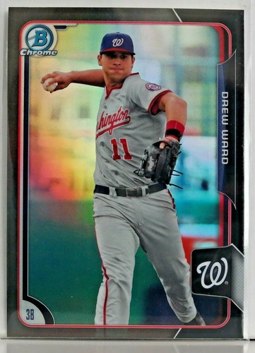 2015 Bowman Chrome Asia Black & Black Waive Refractors - Complete Your Set - Picture 68 of 183