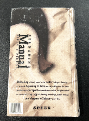 【洋書】SPEER RELOADING MANUAL 弾薬再装填 第12版 Speer Reloading Manual - Rifle & Pistol (Number 12): Blount