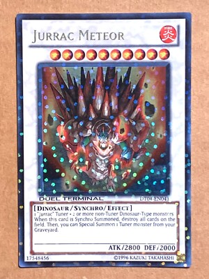 yugioh Jurrac Meteor DT04-EN041 Ultra Parallel Rare New Cards Near Mint