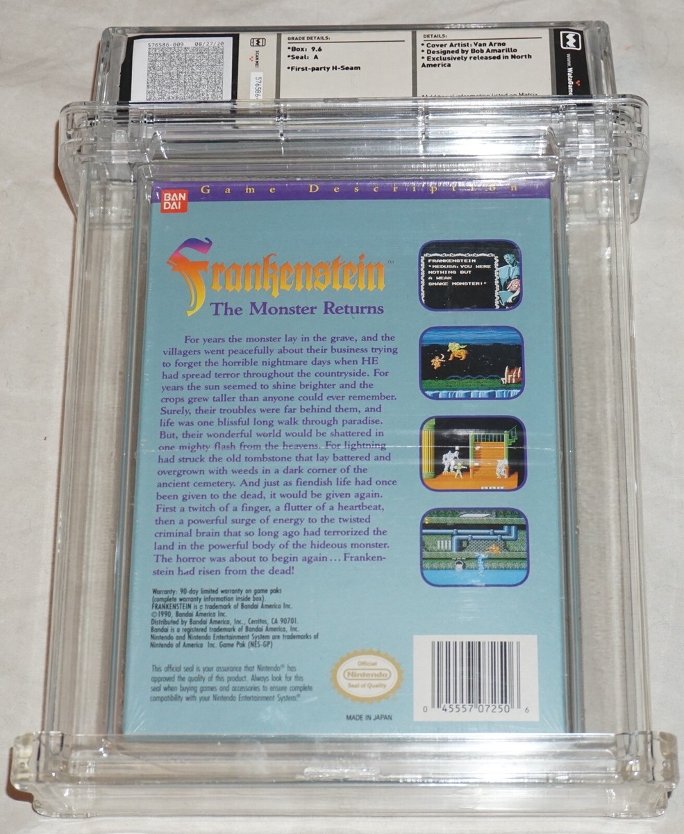 Frankenstein: The Monster Returns (Nintendo Entertainment Frankenstein: The Monster Returns (Nintendo Entertainment