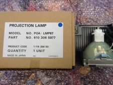 SANYO POA-LMP67 Projector Lamp for PLC-XP50,XP50L,XP55,XP55L, CHRISTIE LX45,LX37