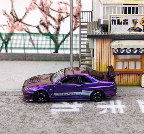 TG Inno 1:64 Skyline GTR R34 Z-tune Australia Sports Model Diecast Metal Car New - Picture 4 of 19