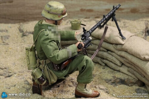 1/6 DID German Africa Corps DAK Afrika Korps WH MG34 Gunner 1/6 DID German Africa Corps DAK Afrika Korps WH MG34 Gunner