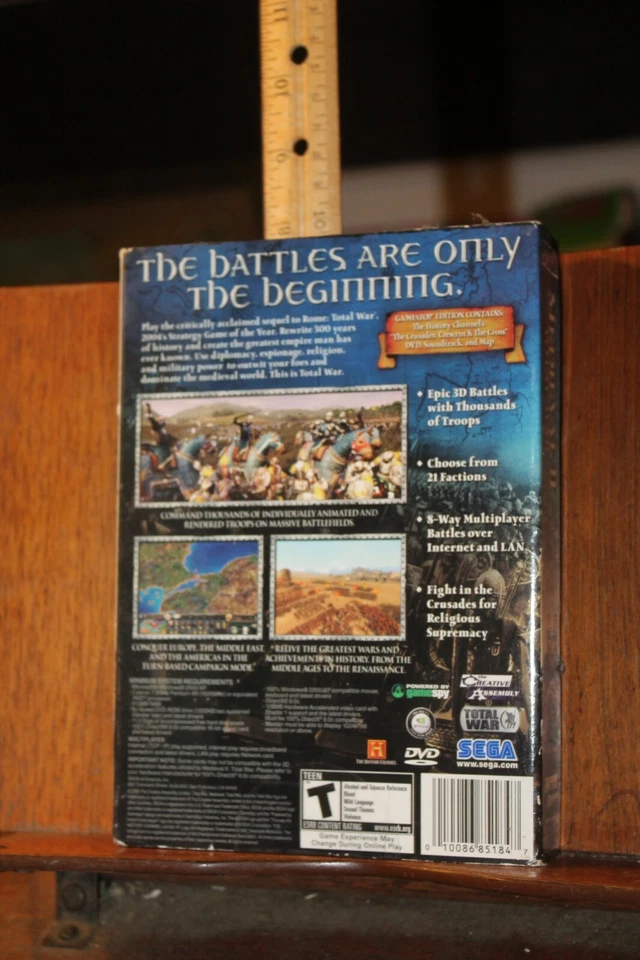 Sega Medieval II Total War  CD Rom PC Game   - Image 2 of 4