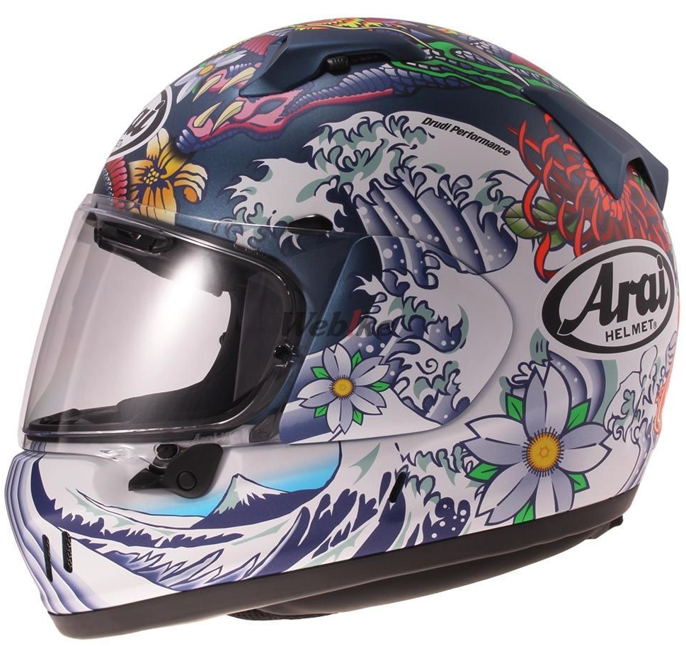 Arai アライ XD ORIENTAL M(57-58cm) ARAI GENUINE OEM XD ORIENTAL MATT BLUE FULL FACE HELMET