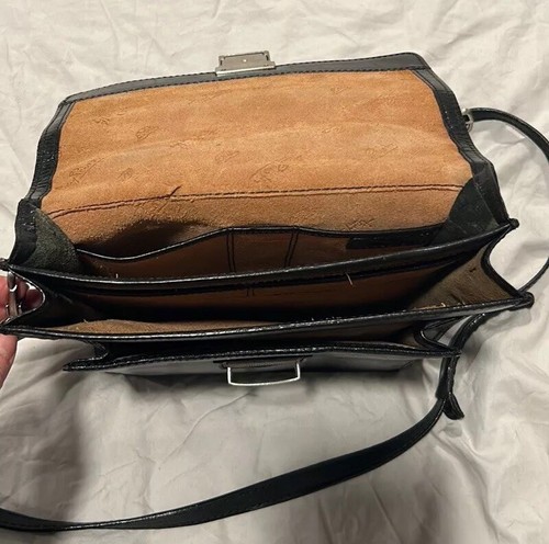 Vintage Toni Perotti black Italian crossbody bag - Picture 6 of 9