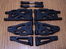 Arrma TLR Typhon Buggy Front Rear Suspension A-Arms & Turnbuckles A-Arm / 6S BLX