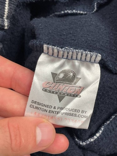 BMW Motorrad Motorbike Zip Hoodie Men's Size S Blue Rare - Picture 6 of 6