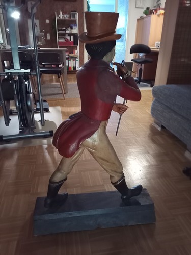 Johnnie Walker Figur sehr groß - ca. Jahr 1960 - 100 cm x 60 cm - Bild 2 von 6