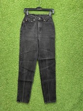Vintage Levis 512 Jeans Womens 5 Med Black Denim Slim Skinny Hi Rise 90s PJ03459