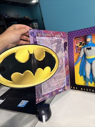 The History of Batman Collection confezione da 3 figurine 12" FAO Schwarz Kenner vintage 1996 - Foto 3 di 6