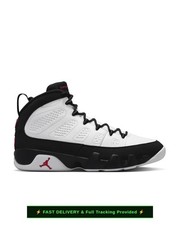 Air Jordan 9 Retro IX6179-100 Space Jam White Black Red Men's