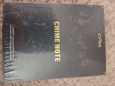 CHIME NOTE PRO Ai Voice Recorde NEW SEALED BOX  64GB ChatGPT Wireless Headset