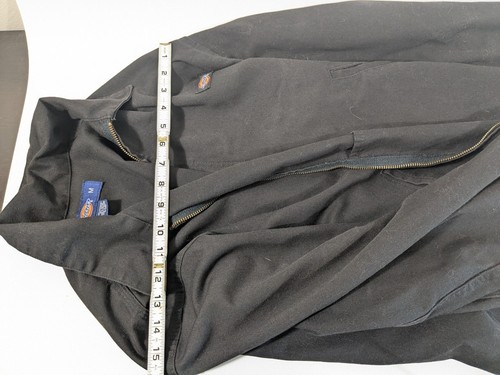 Dickies Performance System Jacket Mens Medium Long Sleeve Logo Gray Windbreaker - Picture 4 of 5