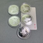 SMI  Silver Eagle 1 oz .999 Silver Lot Of 5 , has milk spots …. Sunshine Minting