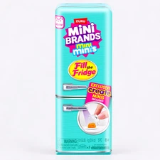 Zuru Mini Brands Minis Fill the Fridge Refrigerator Playset 5 Exclusives - New