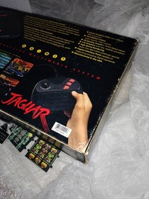 Atari Jaguar Console Box with Zool 2 Box - Some Inserts (No System or Console)