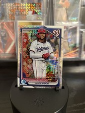 2024 Bowman Chrome Mega James Wood Image Variation Mojo Refractor #BCP-216