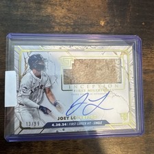 2024 Topps Inception Joey Loperfido First Milestones Auto Relic 94/99 RC RPA