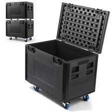 35"Cable Trunk ATA Road Case Heavy Duty Utility Road Trunk Flight Case w/ Wheels