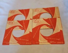 45 RPM 7" RECORD SLEEVES CO. 4 SLEEVES SEE PHOTOS Mercury Records SLV383 