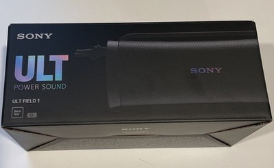 Sony ULT Power Sound Field 1 Wireless Portable Bluetooth Speaker Black Bass NEW