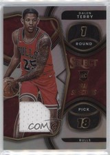 2022-23 Panini Select Draft Selections Memorabilia Dalen Terry #DSM-PB y8h