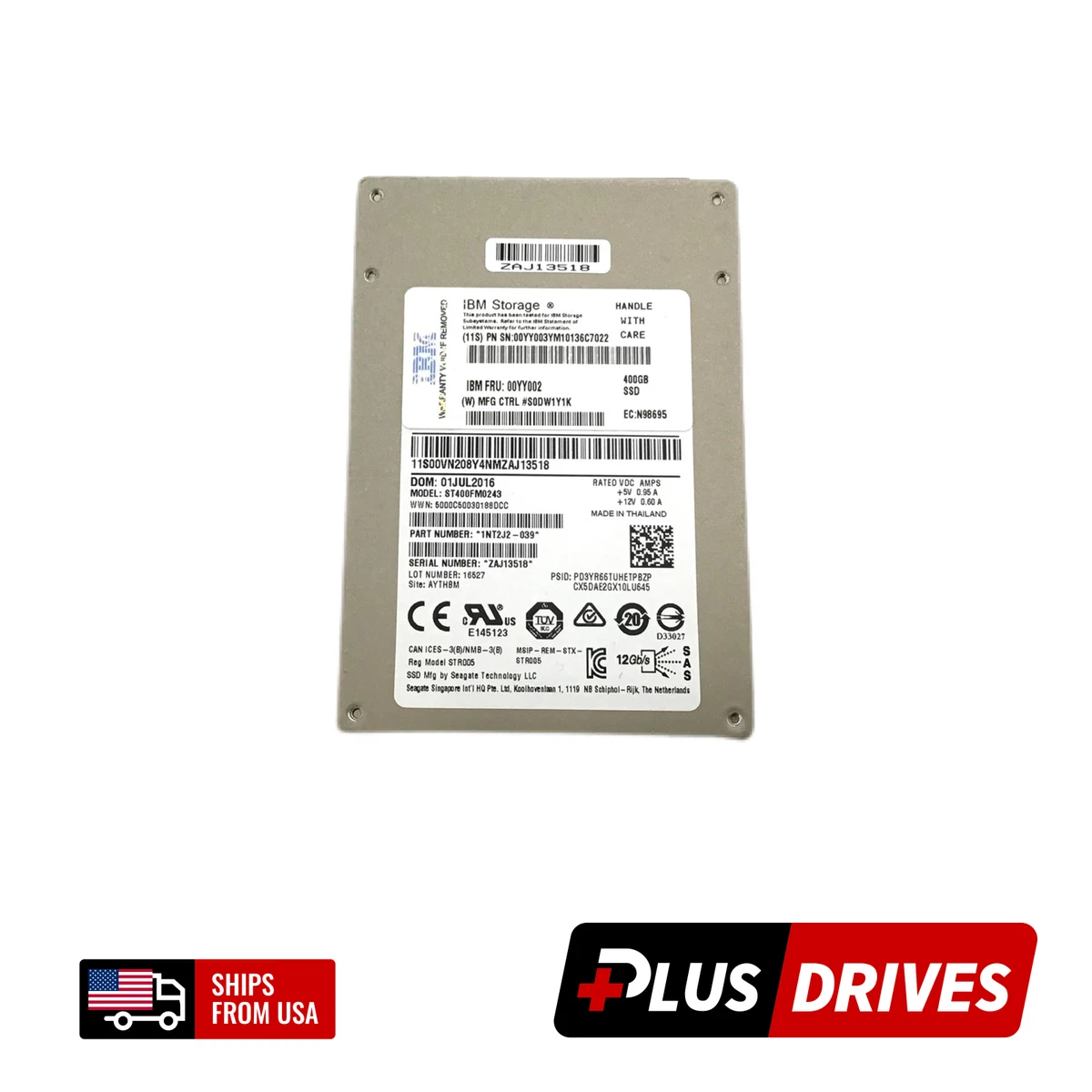 SAS Solid-State Drives 400 GB Storage Capacity for sale | eBay