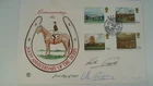 GB FDC 1979 Horse racing signed by Lester Piggott and Willie Carson 2 legends
