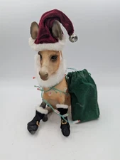 2002 Breyer MISCHIEF Holiday Donkey Model Christmas Lights (Not Working)