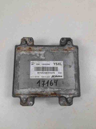 OPEL INSIGNIA A G09 Motorsteuergerät ECU 12632592 1.80 Petrol 103kw 31937346