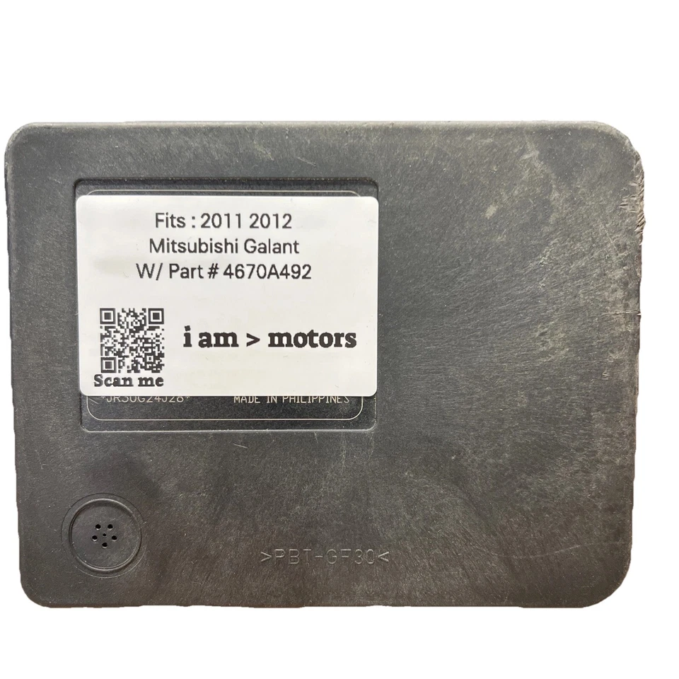 Módulo de bomba de freno ABS reacondicionado 2011 2012 Mitsubishi Galant | 4670A492 Foto 3 de 4