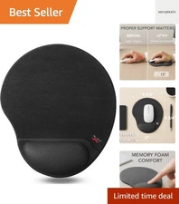Mouse Pad with Wrist Support, Ergonomic Pad, Gel Gaming Support
