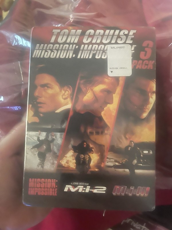 Tom Cruise Mission Impossible 3 Pack 1-3