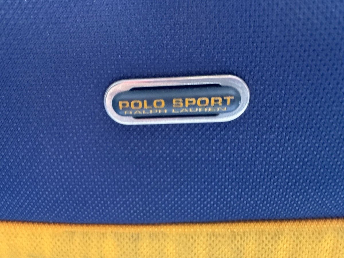 Polo Sport Ralph Lauren Vintage 23” Wheeled luggage Rolling Classy