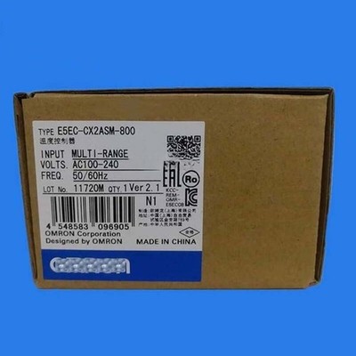 New E5EC-CX2ASM-800 Multi-Range Temperature Controller AC100-240V 50/60Hz